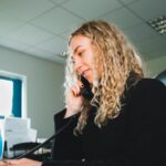 Girl on the phone